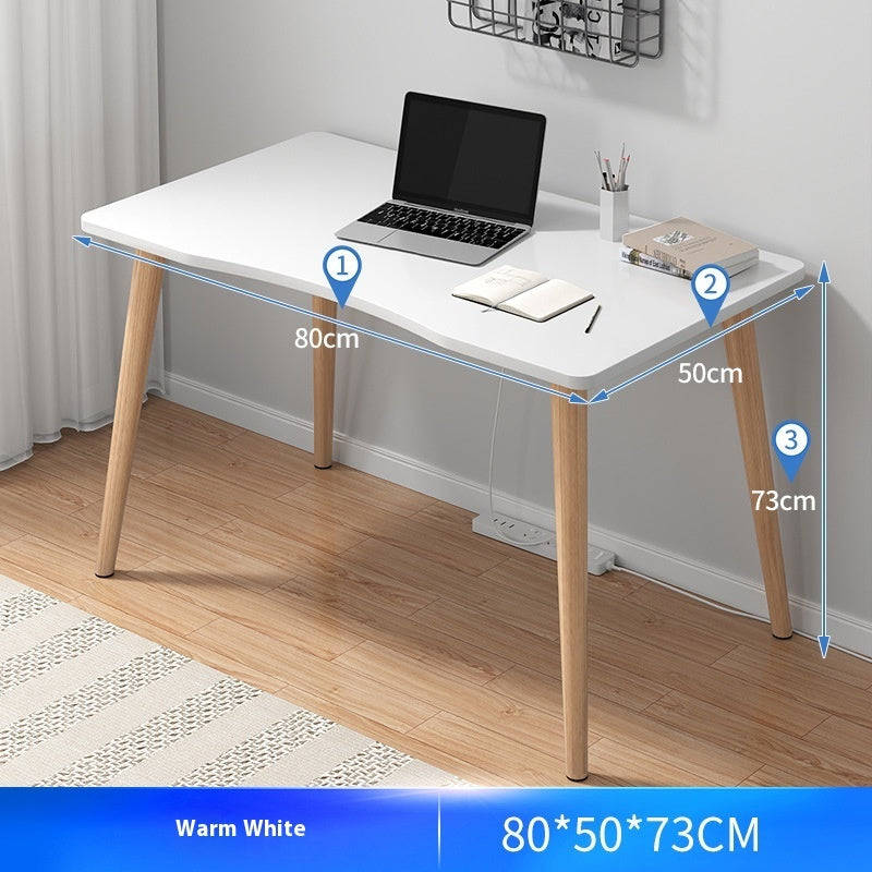 Computer Desk Solid Wood Leg Table Home Desk